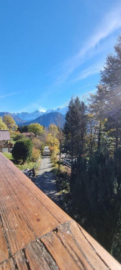 Mont Bivouac, Chambre,Entree Et Sdb Privee,Balcon Vue Mtblanc Passy  Buitenkant foto