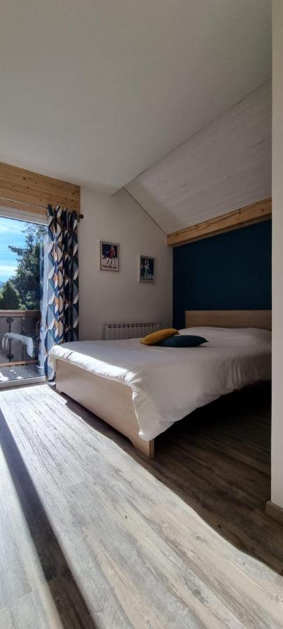 Mont Bivouac, Chambre,Entree Et Sdb Privee,Balcon Vue Mtblanc Passy  Buitenkant foto